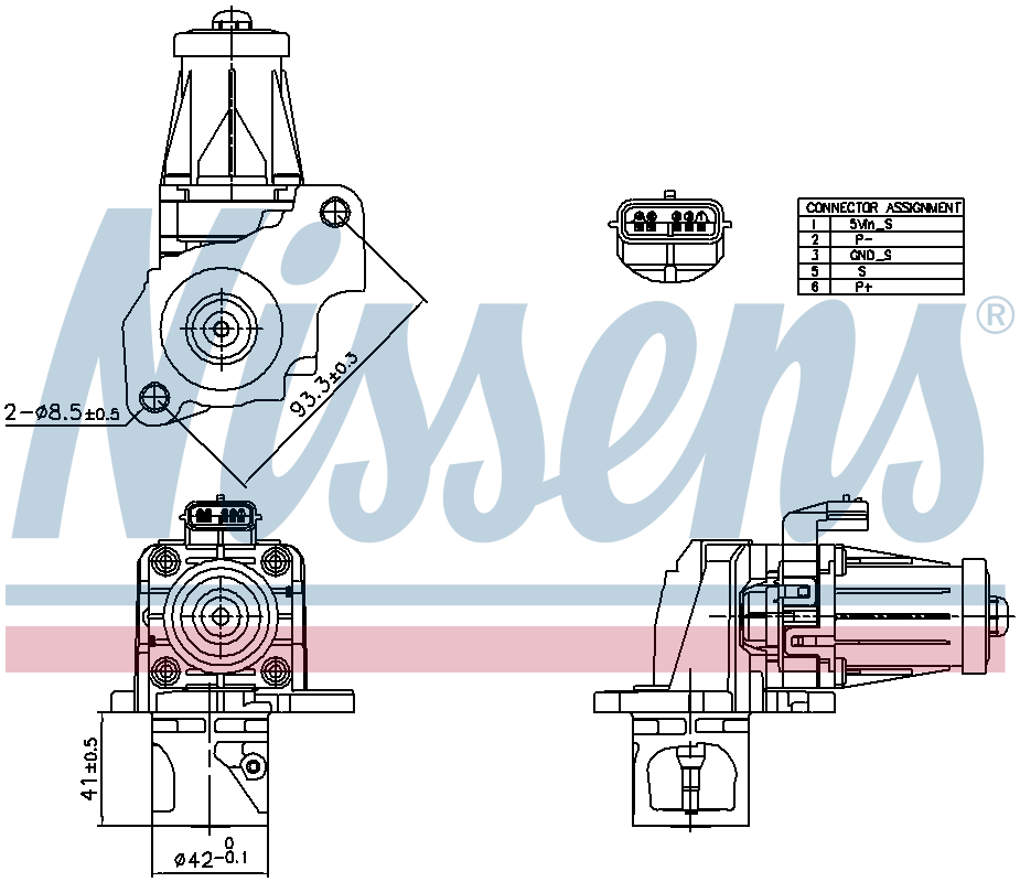 Nissens EGR Valve 98405