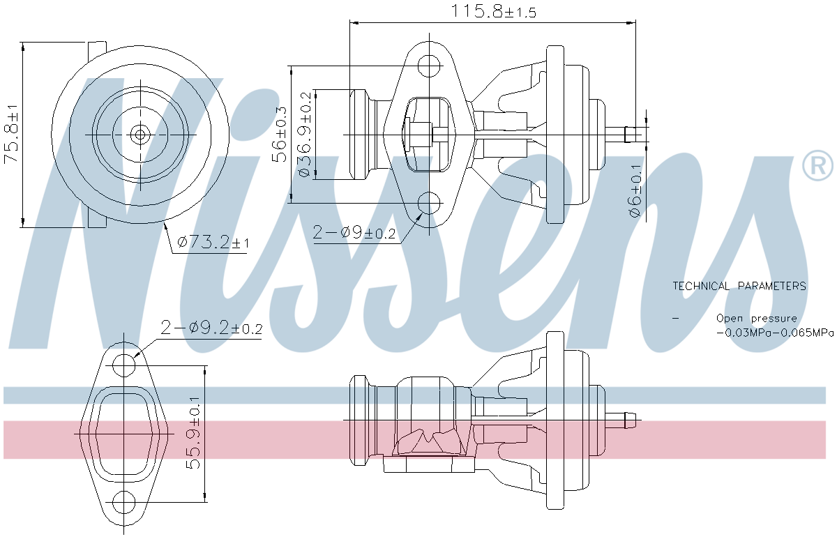 Nissens EGR Valve 98439