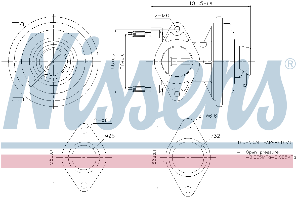 Nissens EGR Valve 98444