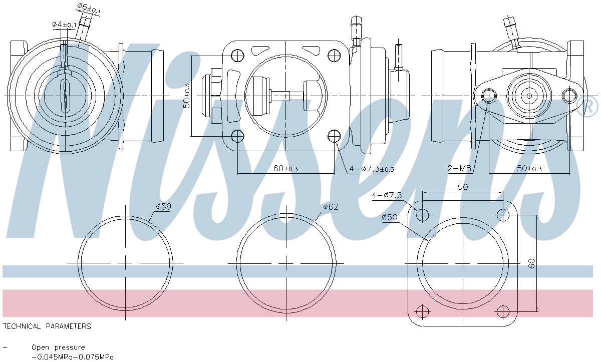 Nissens EGR Valve 98469