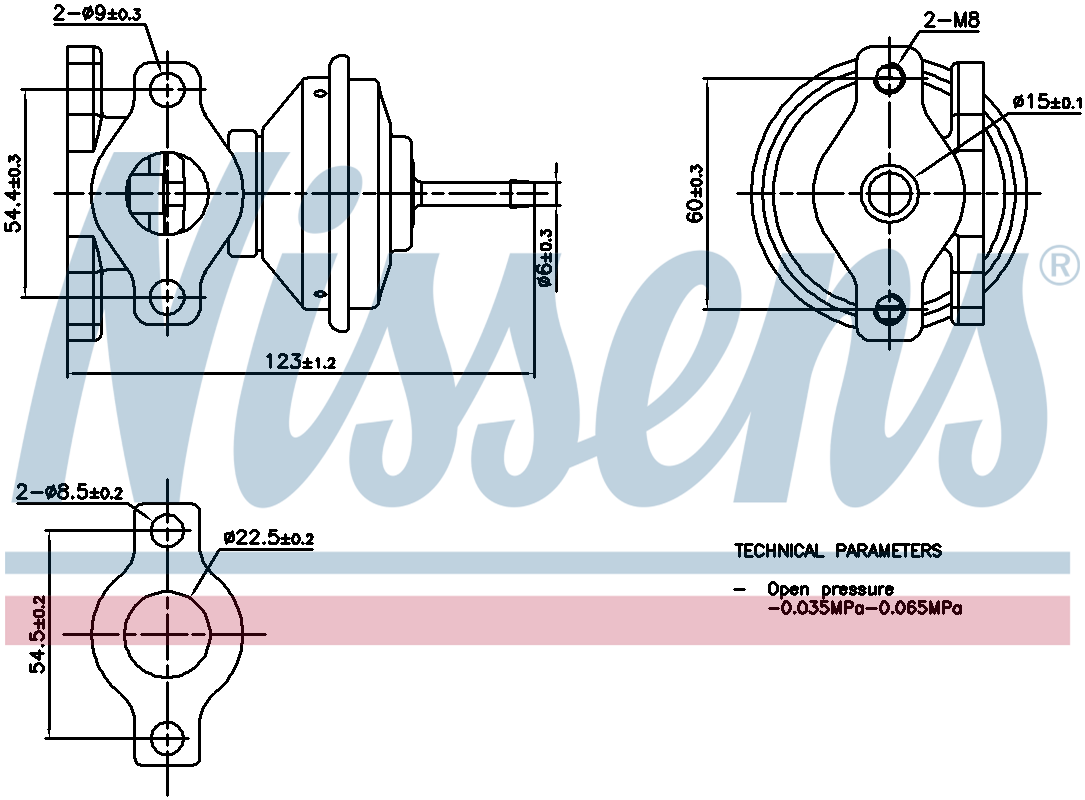 Nissens EGR Valve 98471