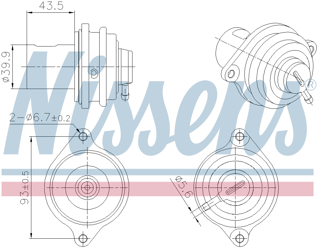 Nissens EGR Valve 98472