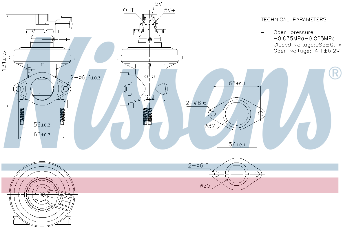 Nissens EGR Valve 98474