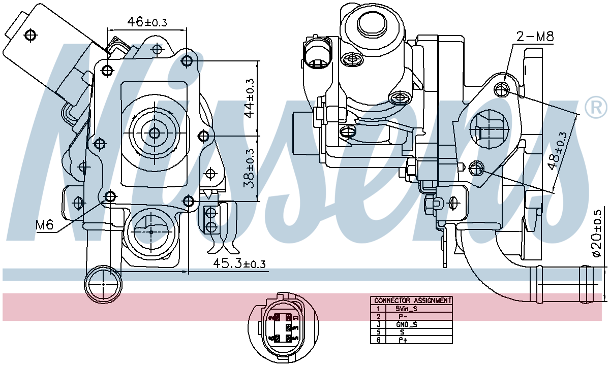 Nissens EGR Valve 98514