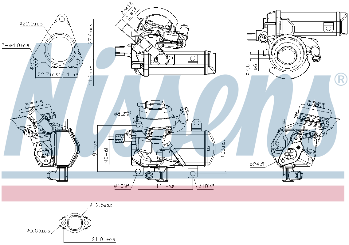 Nissens EGR Valve 98566