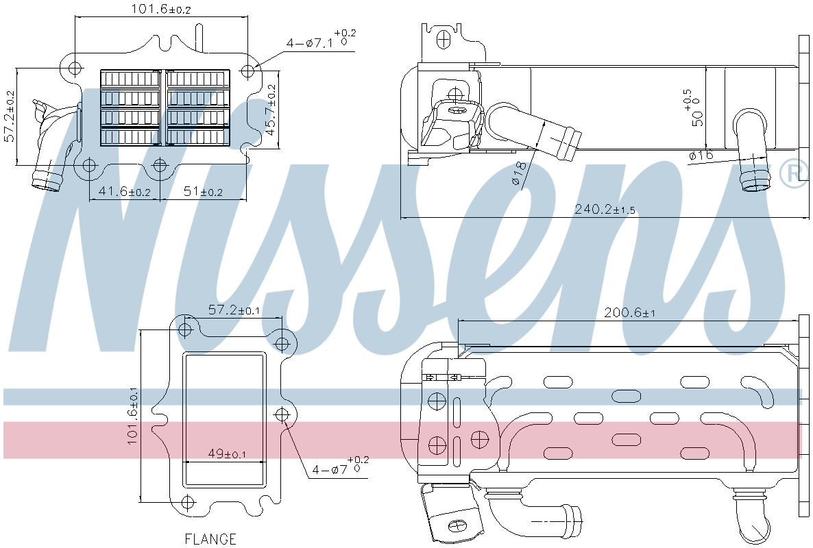 Nissens EGR Cooler 989447