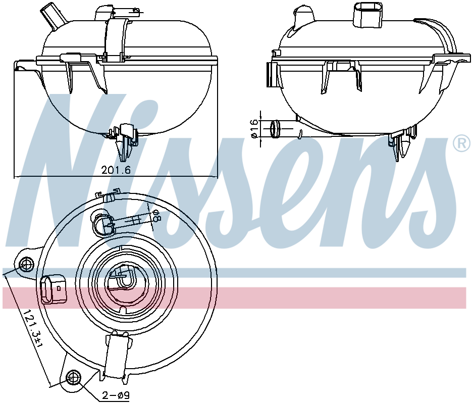 Nissens Coolant Expansion Tank 996130