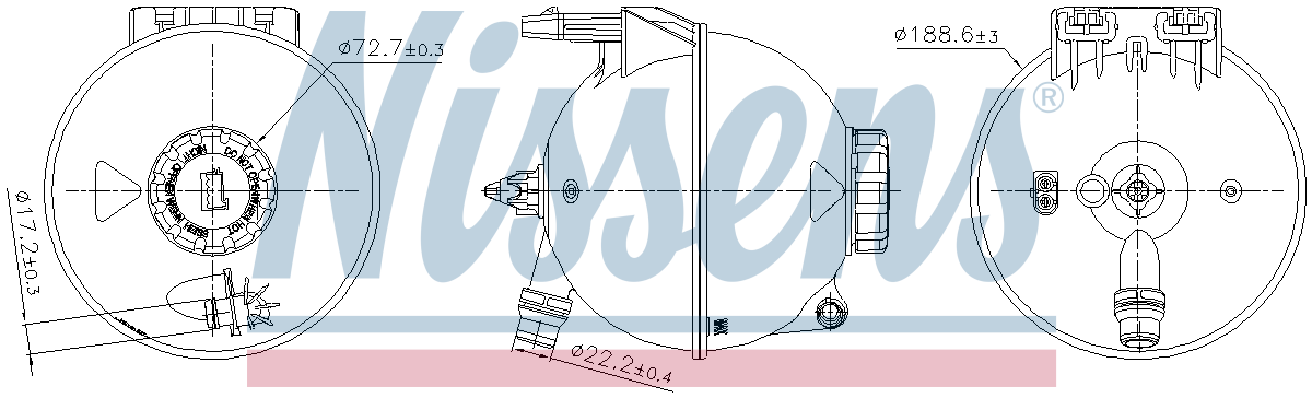 Nissens Coolant Expansion Tank 996309