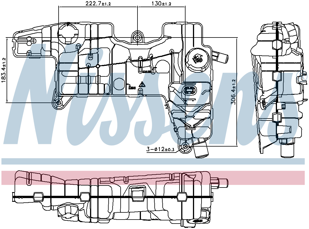Nissens Coolant Expansion Tank 996310