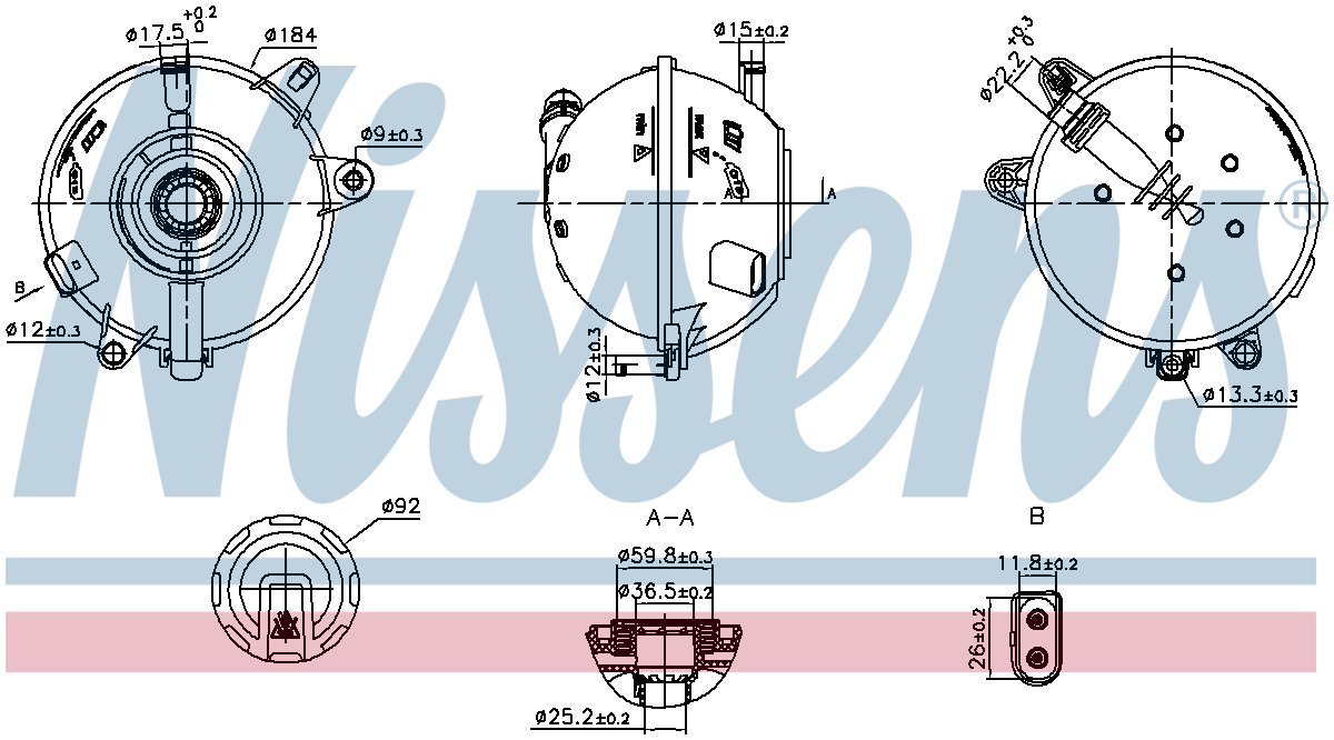 Nissens Coolant Expansion Tank 996324