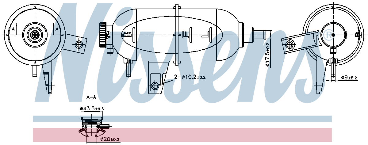 Nissens Coolant Expansion Tank 996331