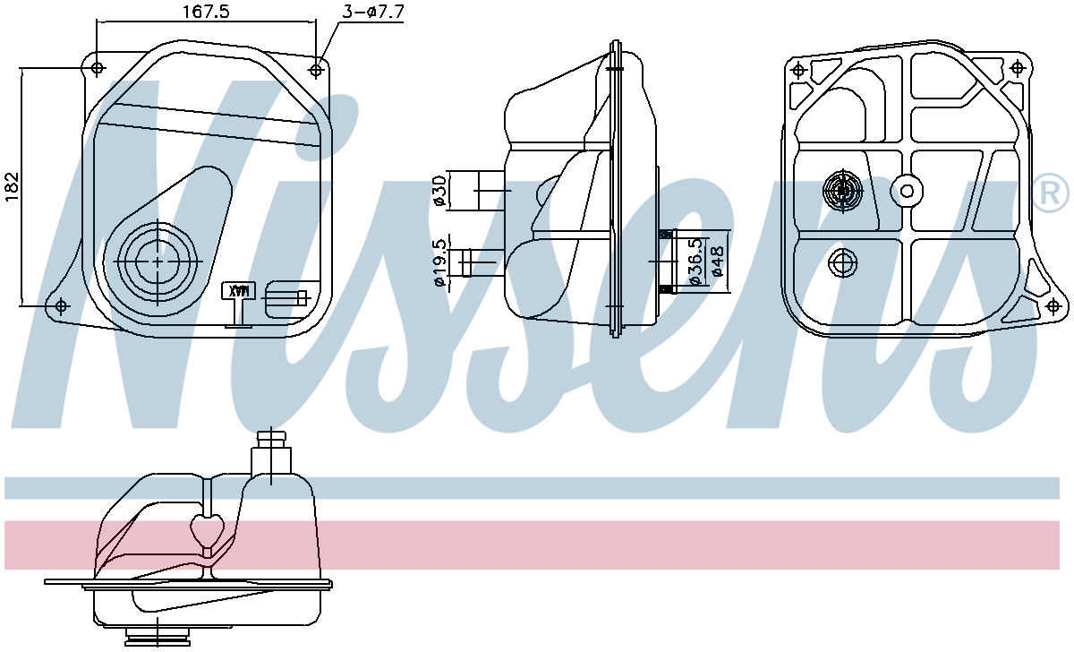 Nissens Coolant Expansion Tank 996362
