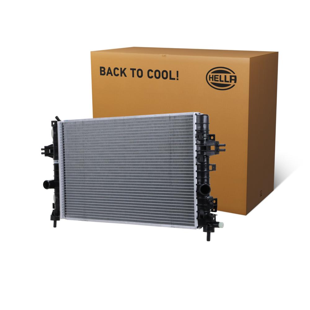 Hella Engine Coolant Radiator 8MK366302-481