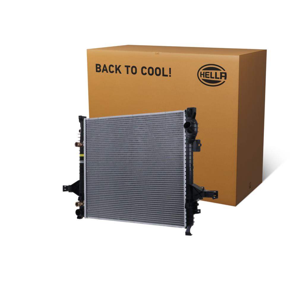 Hella Engine Coolant Radiator 8MK366300-581