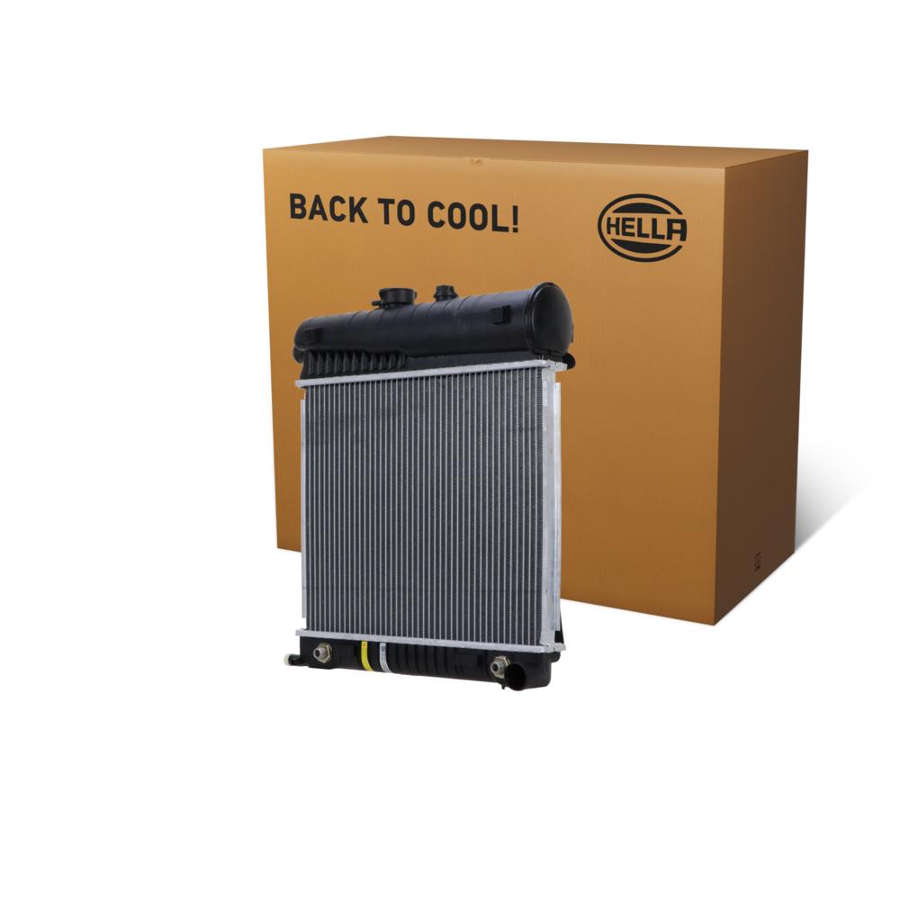 Hella Engine Coolant Radiator 8MK366300-491