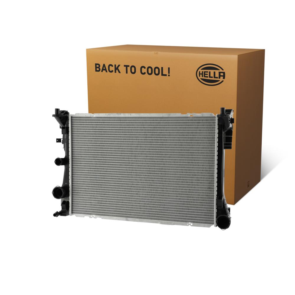 Hella Engine Coolant Radiator 8MK366301-891