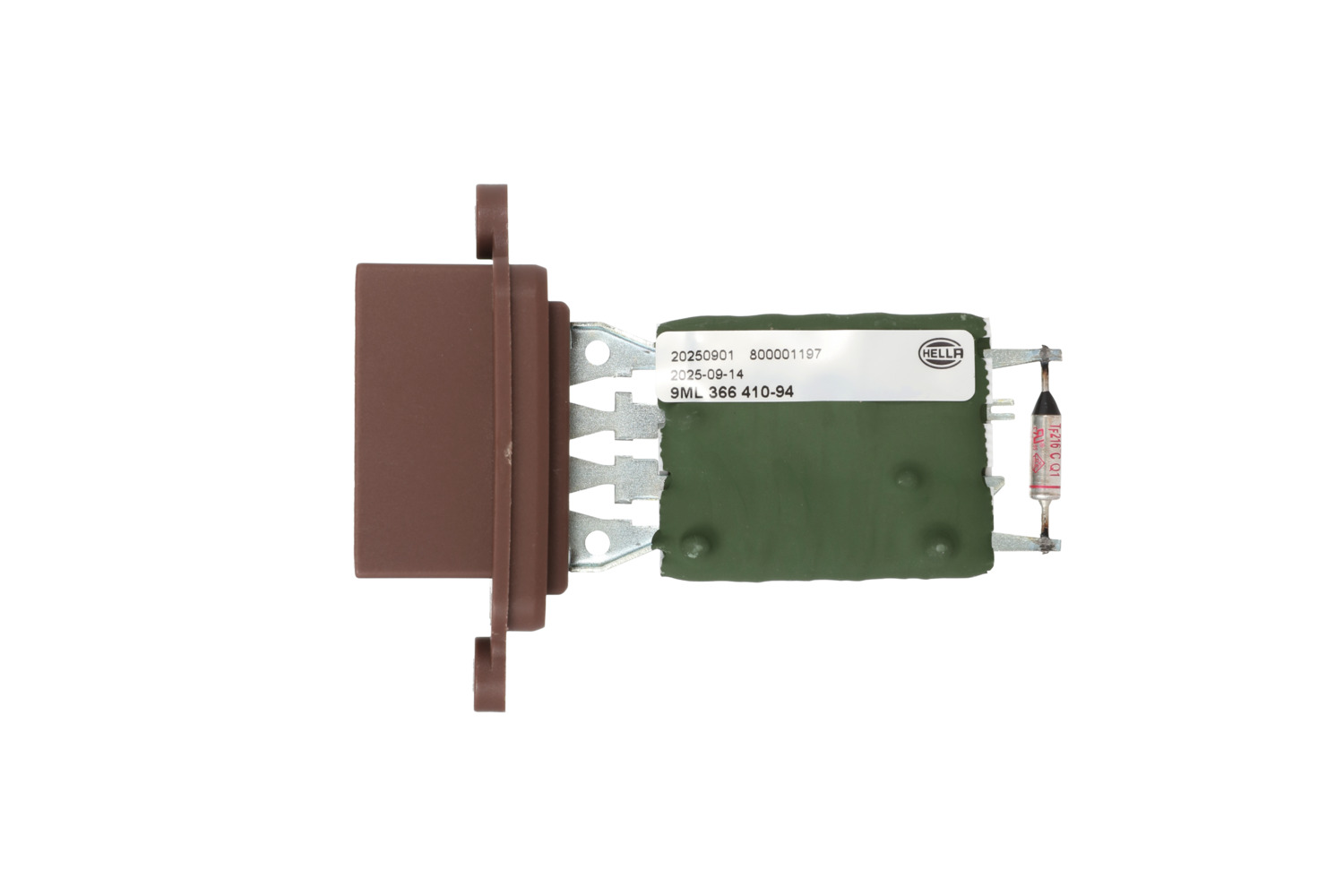 Hella Resistor for Interior Blower – 12V – 4-Pin Connector 9ML366410-941