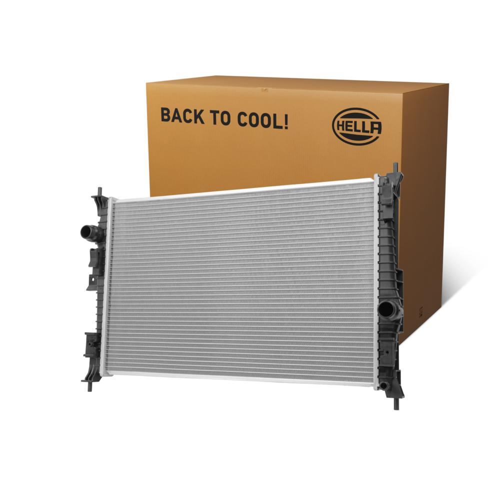 Hella Engine Coolant Radiator 8MK366301-661