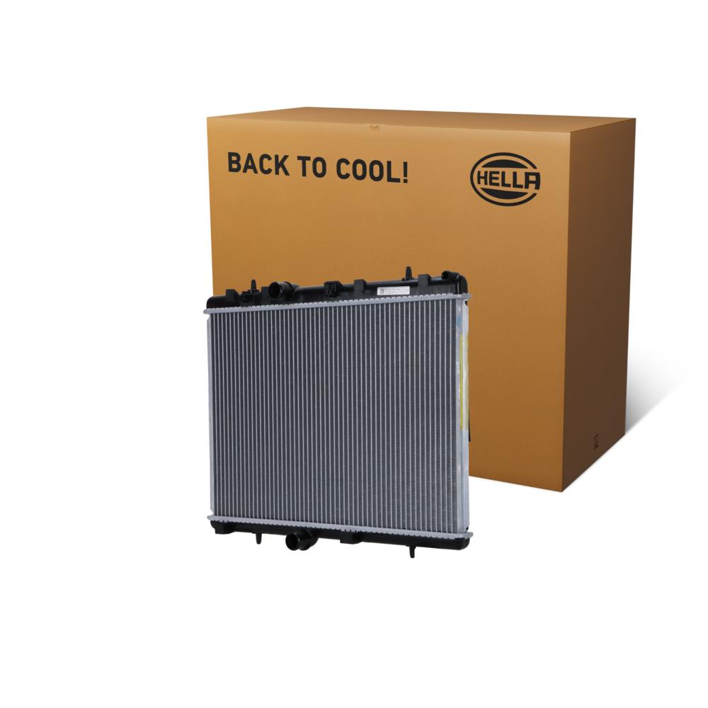 Hella Engine Coolant Radiator 8MK366300-231