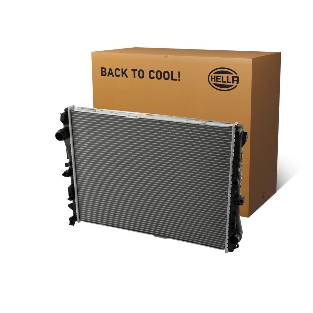 Hella Engine Coolant Radiator 8MK366301-921