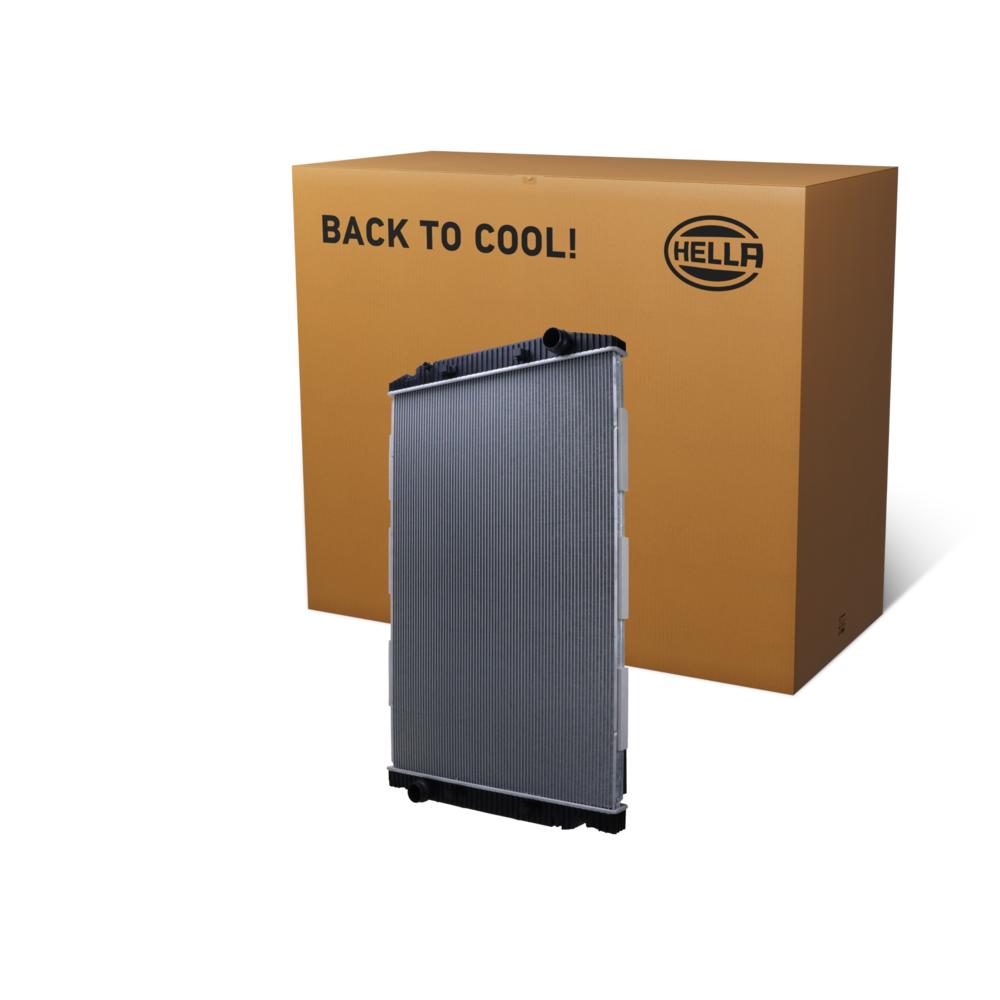 Hella Engine Coolant Radiator 8MK366302-251