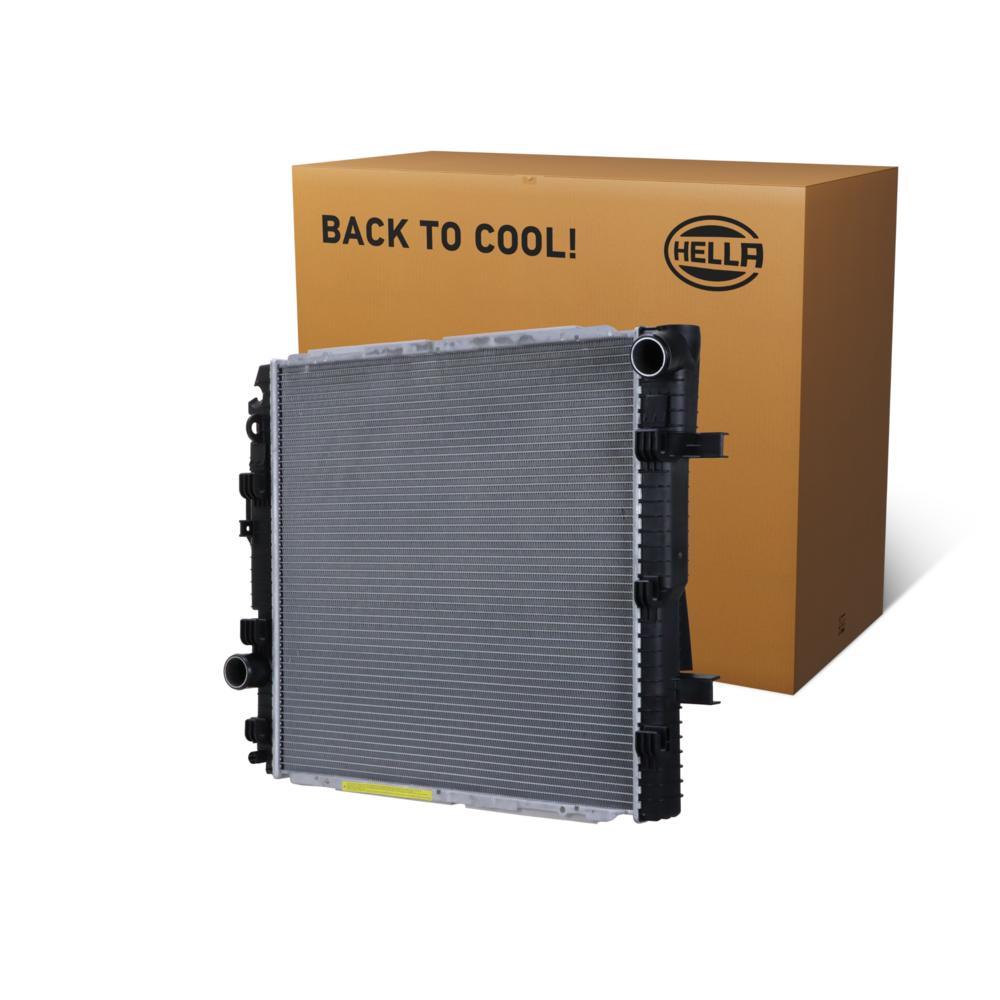 Hella Engine Coolant Radiator 8MK366302-211