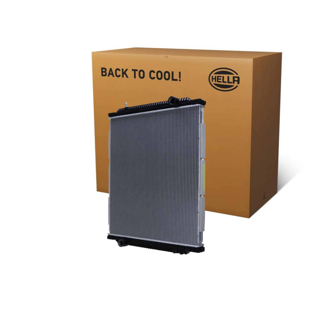 Hella Engine Coolant Radiator 8MK366300-811