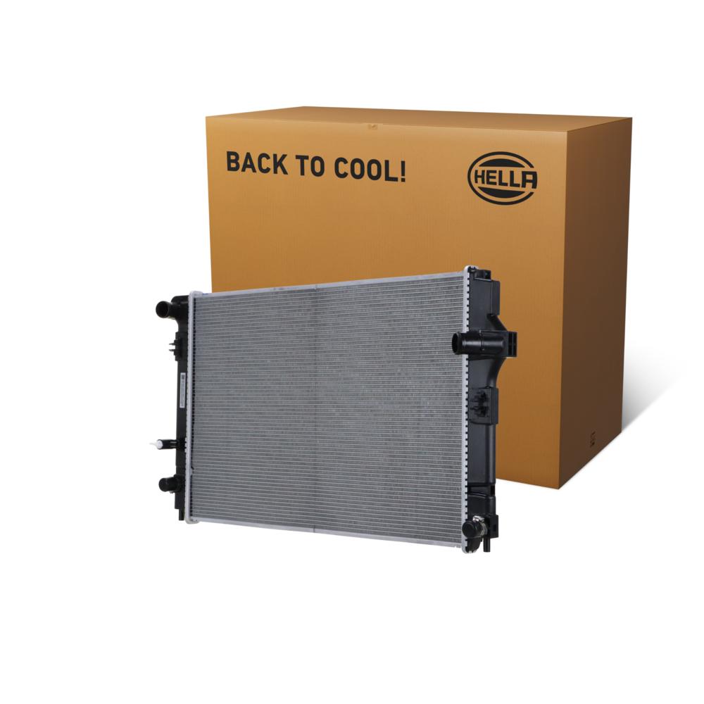 Hella Engine Coolant Radiator 8MK366300-411