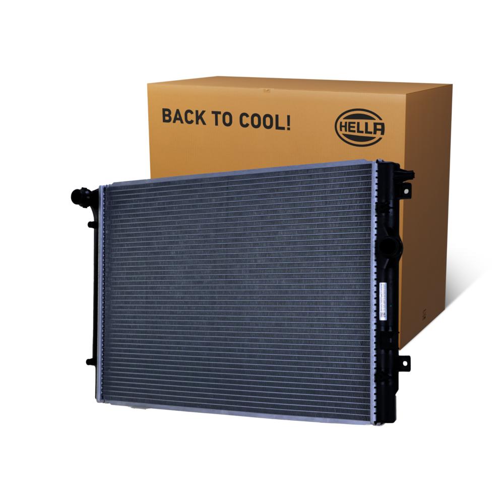 Hella Engine Coolant Radiator 8MK366302-451