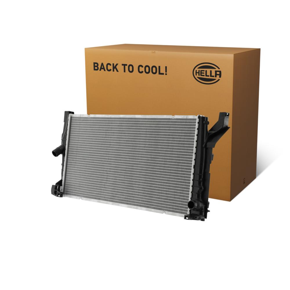Hella Engine Coolant Radiator 8MK366301-951