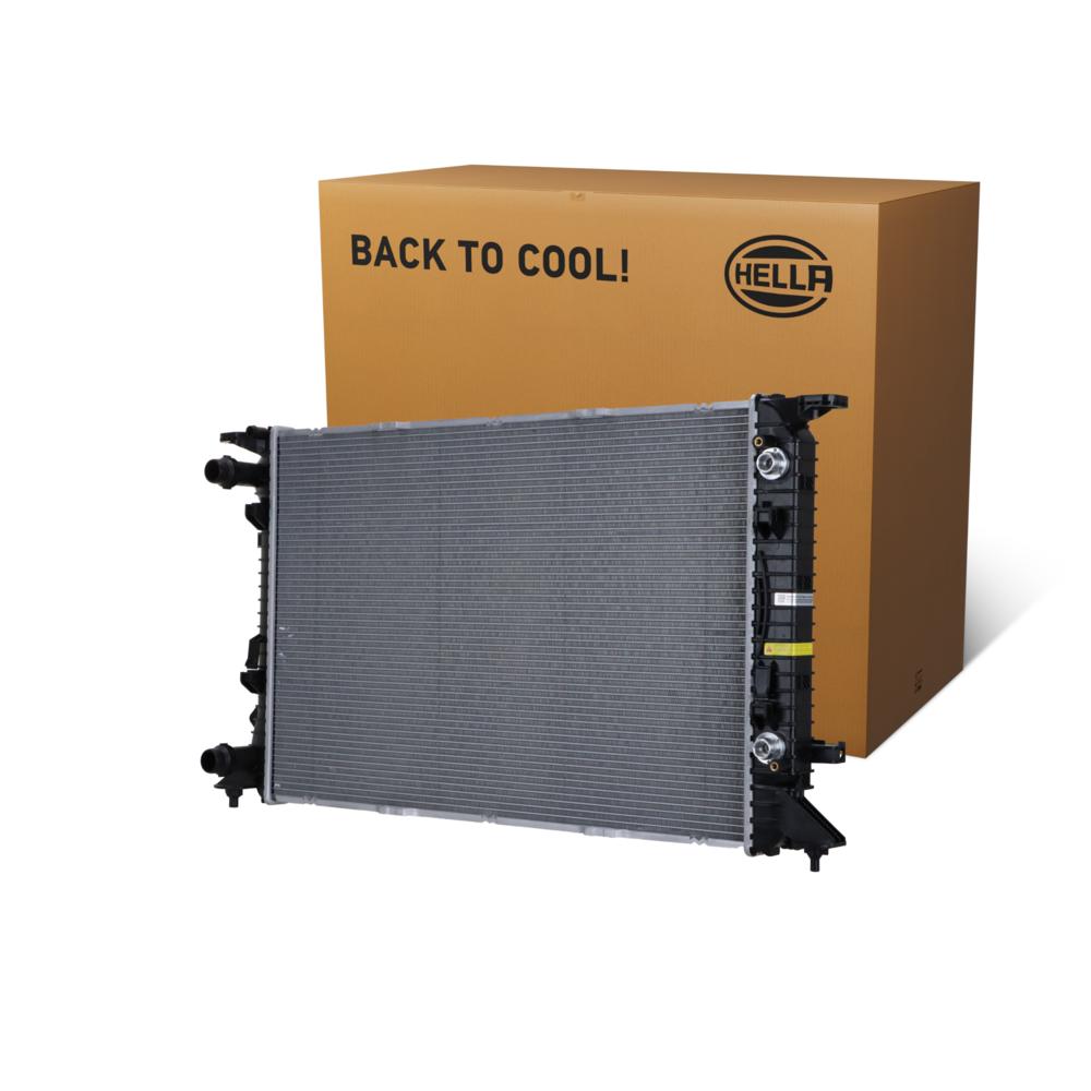 Hella Engine Coolant Radiator 8MK366300-381