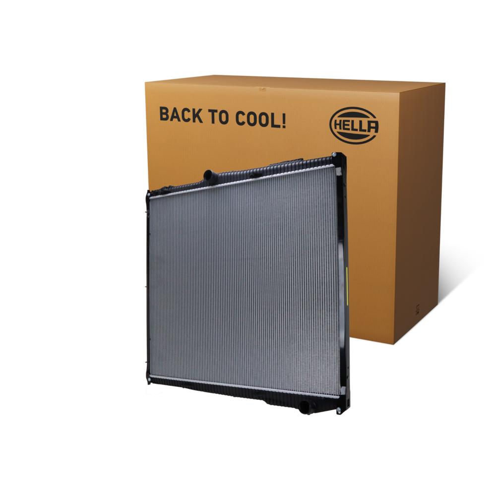Hella Engine Coolant Radiator 8MK366302-171