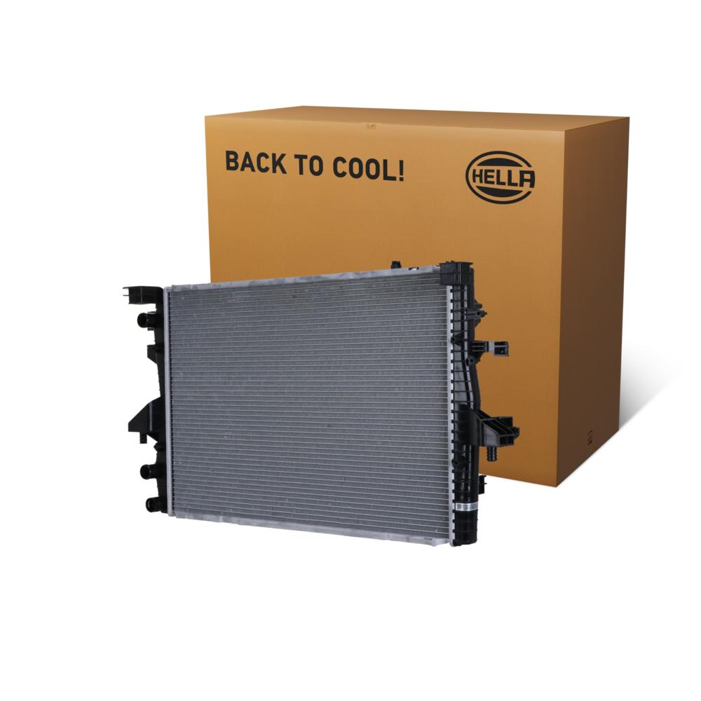Hella Engine Coolant Radiator 8MK366300-181