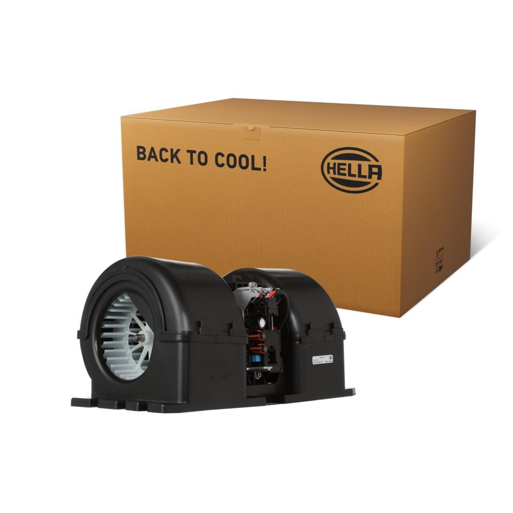 Hella Interior Fan Blower Motor 8EW366400-181