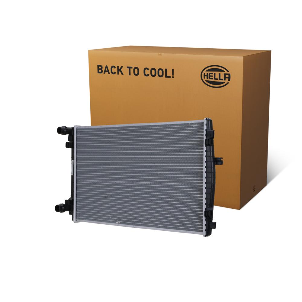Hella Engine Coolant Radiator 8MK366300-981