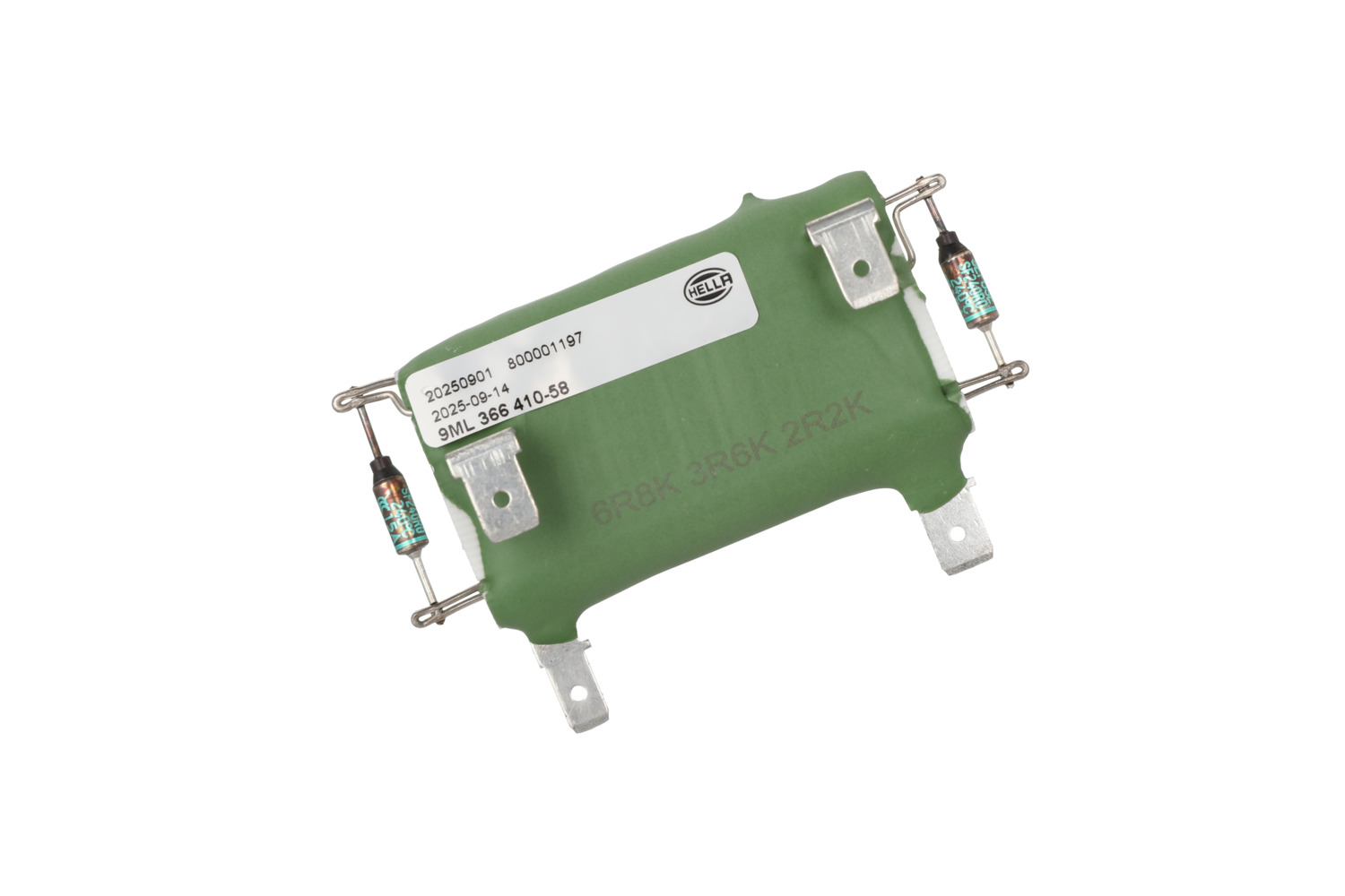 Hella Resistor for Interior Blower – 24V – 4-Pin Connector 9ML366410-581