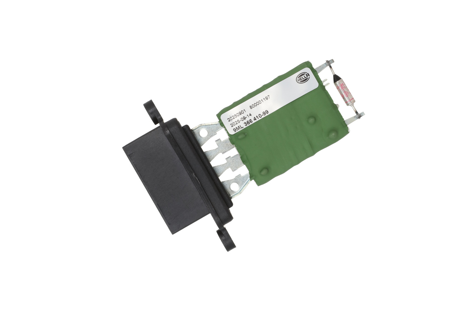 Hella Resistor for Interior Blower – 12V – 4-Pin Connector 9ML366410-991