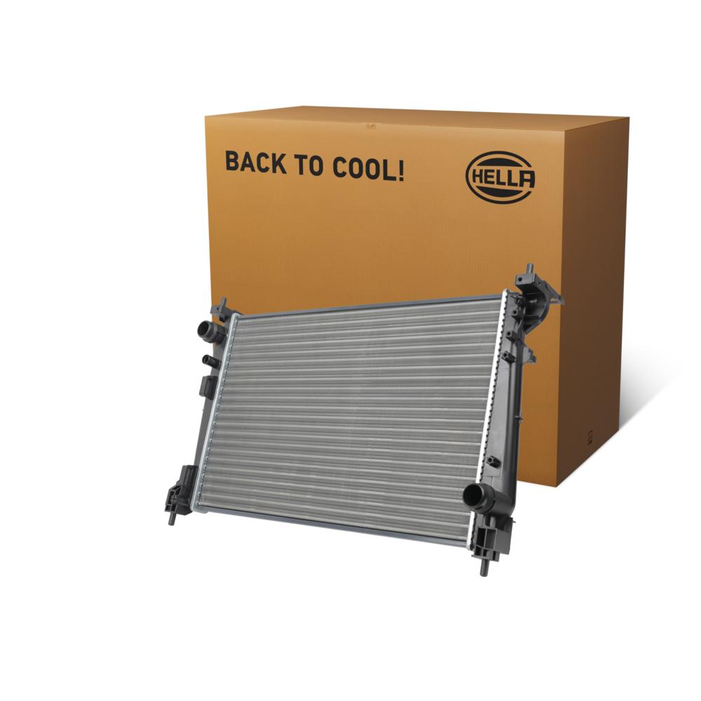 Hella Engine Coolant Radiator 8MK366301-681