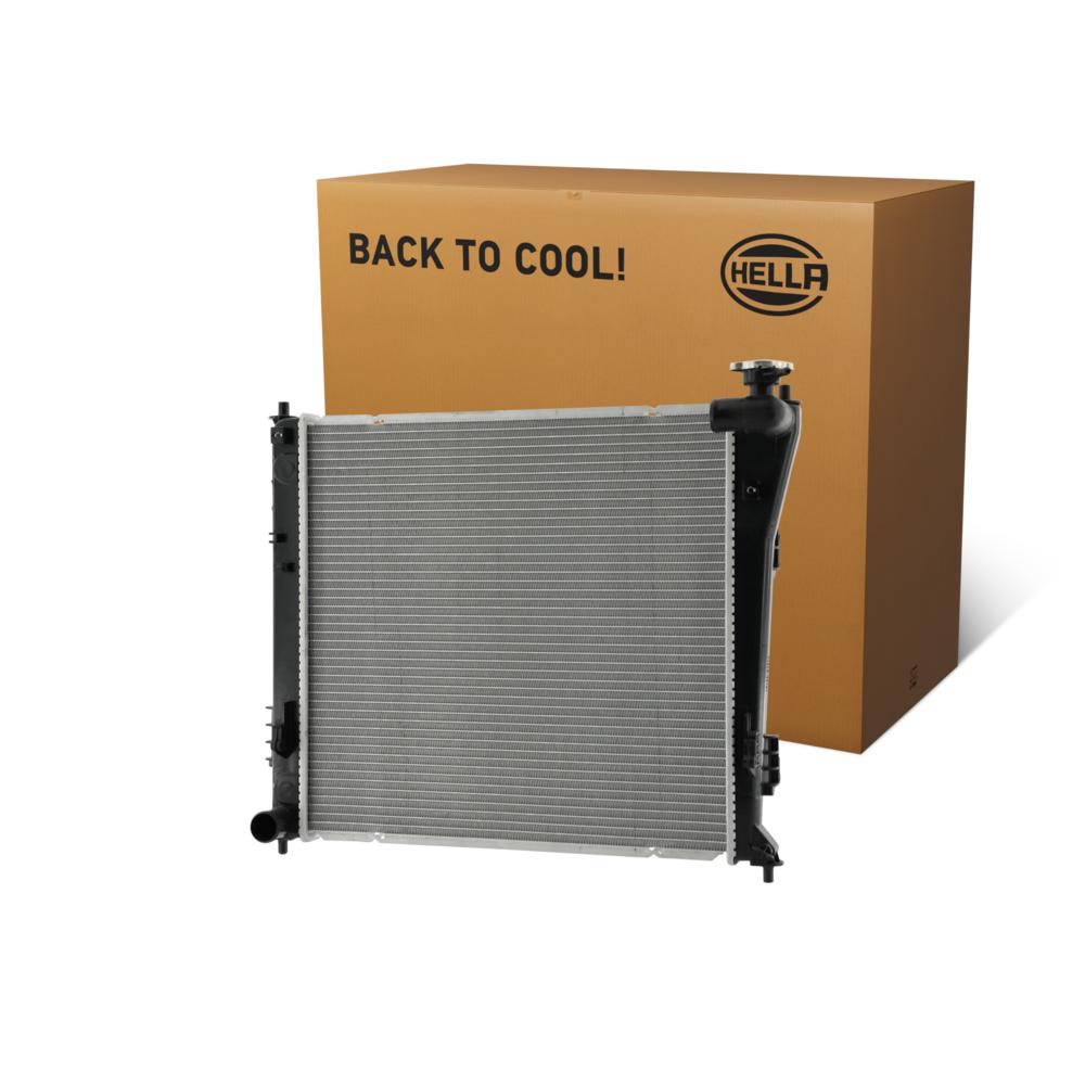 Hella Engine Coolant Radiator 8MK366302-081
