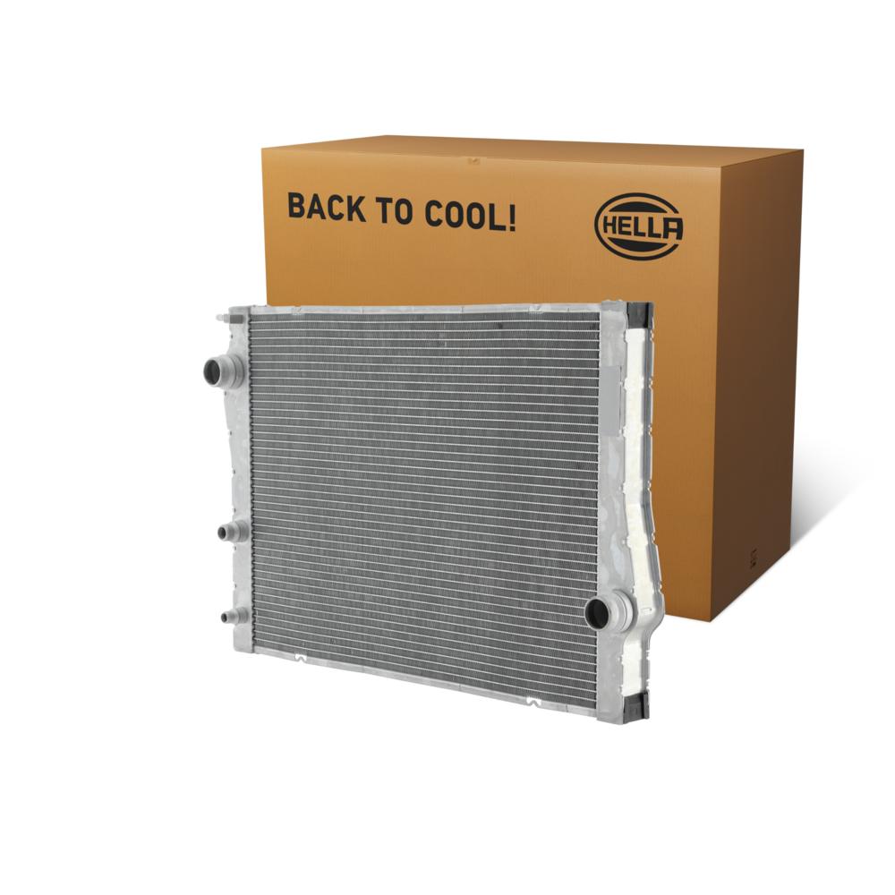 Hella Engine Coolant Radiator 8MK366301-781