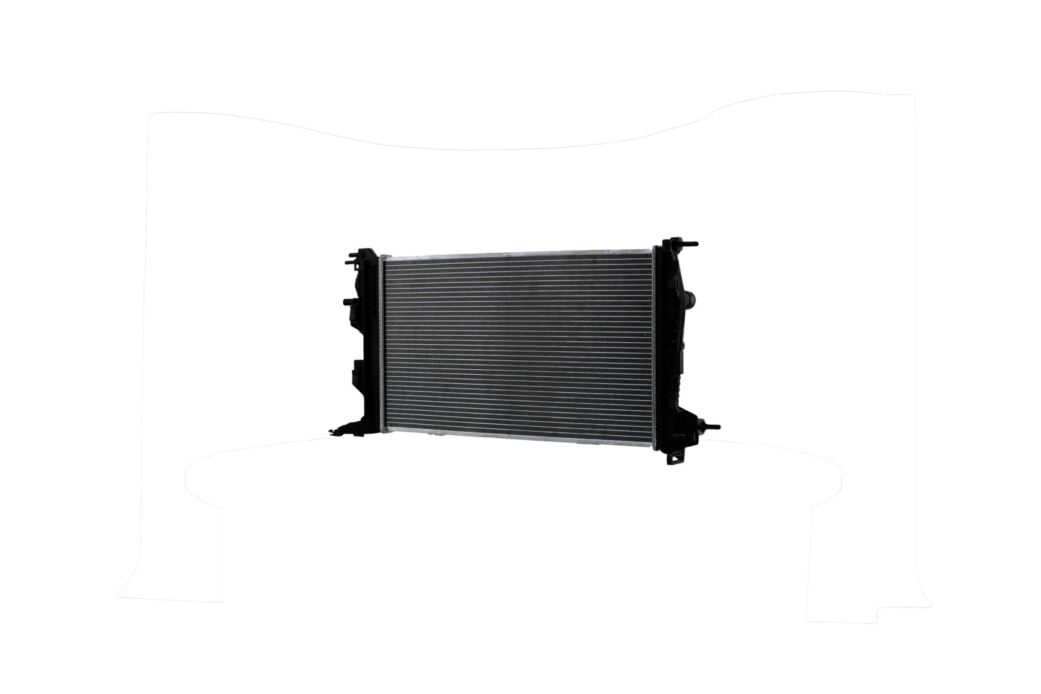 Hella Engine Coolant Radiator 8MK366300-971