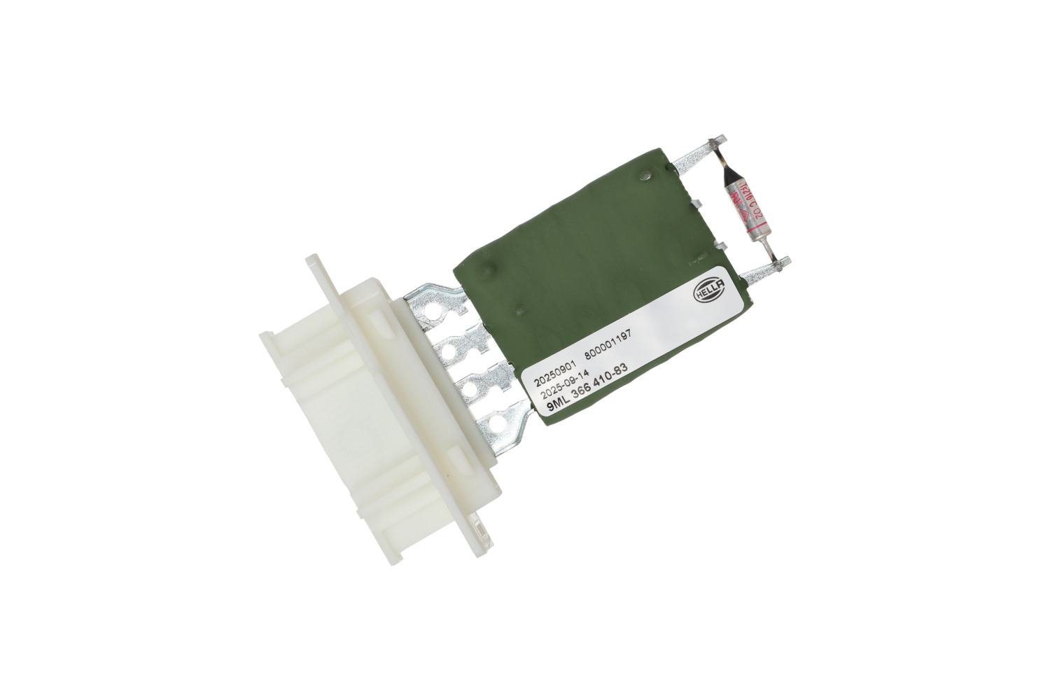 Hella Resistor for Interior Blower – 12V – 4-Pin Connector 9ML366410-831