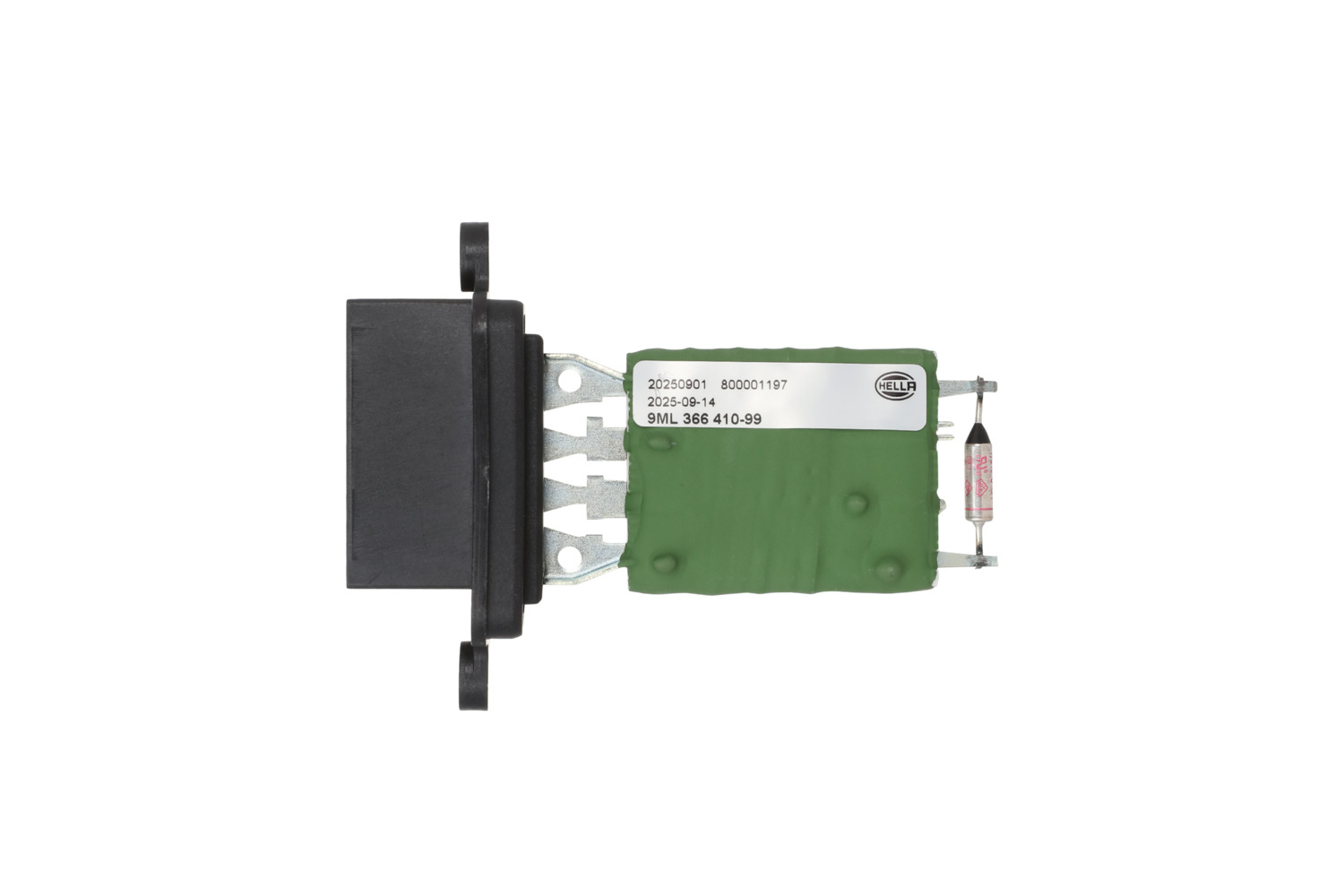 Hella Resistor for Interior Blower – 12V – 4-Pin Connector 9ML366410-991