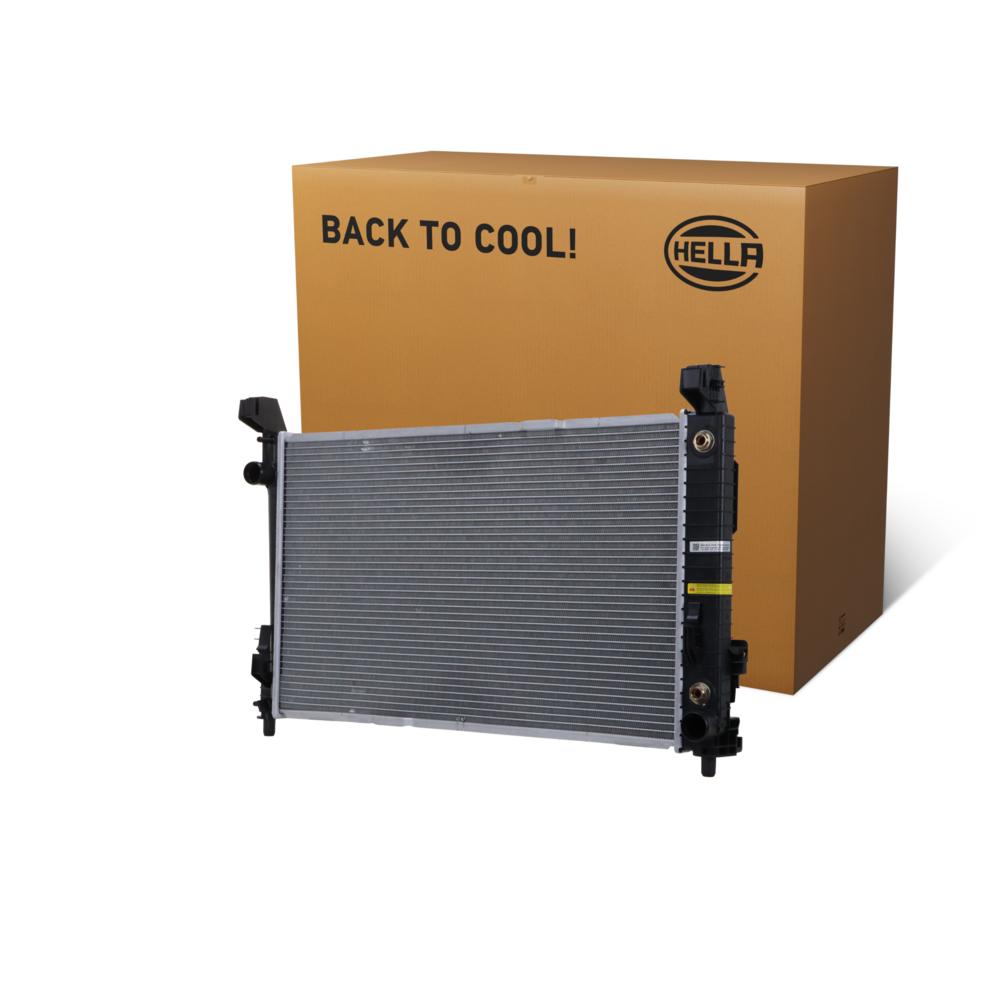 Hella Engine Coolant Radiator 8MK366300-941