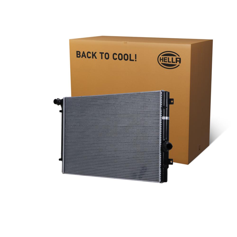 Hella Engine Coolant Radiator 8MK366302-371