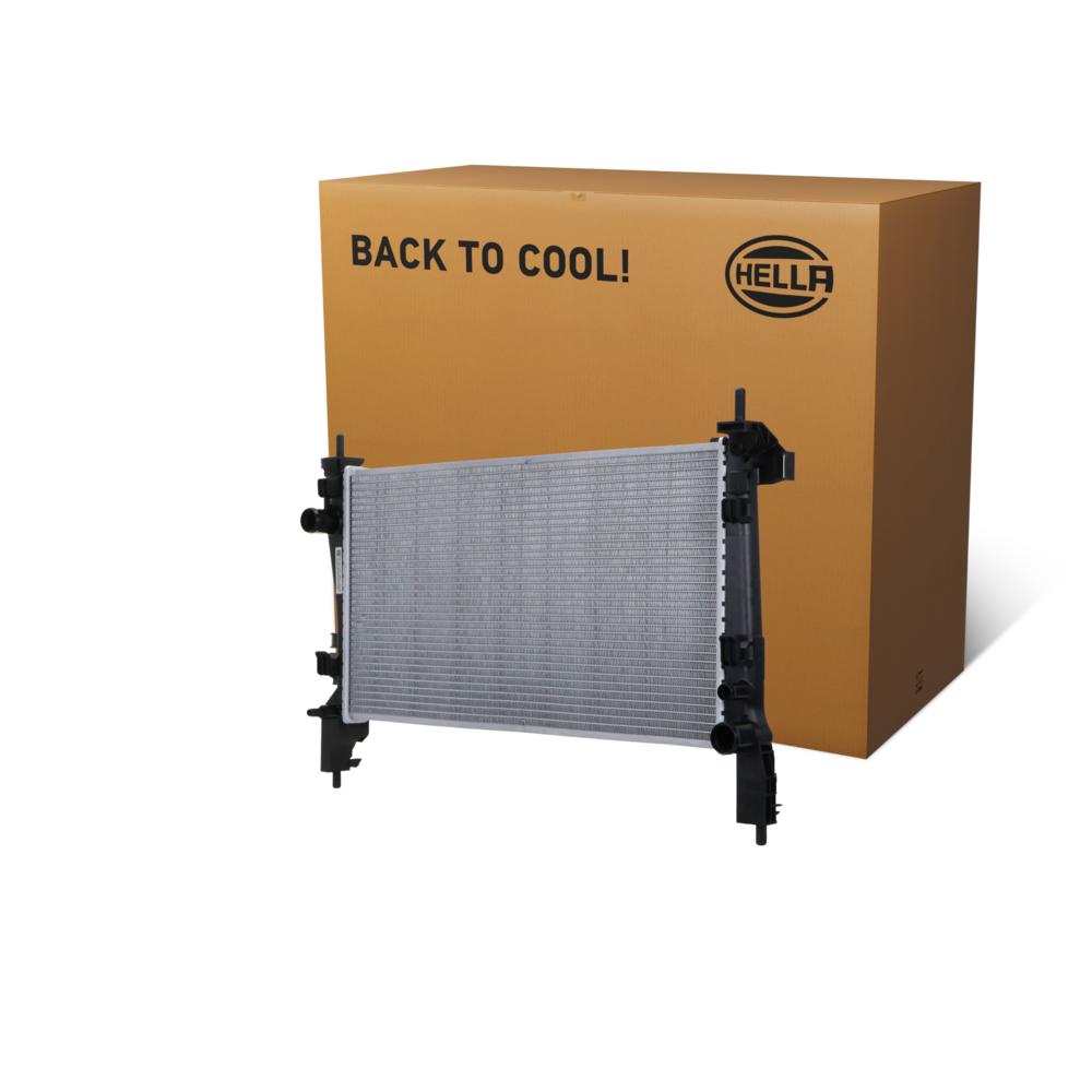 Hella Engine Coolant Radiator 8MK366300-261