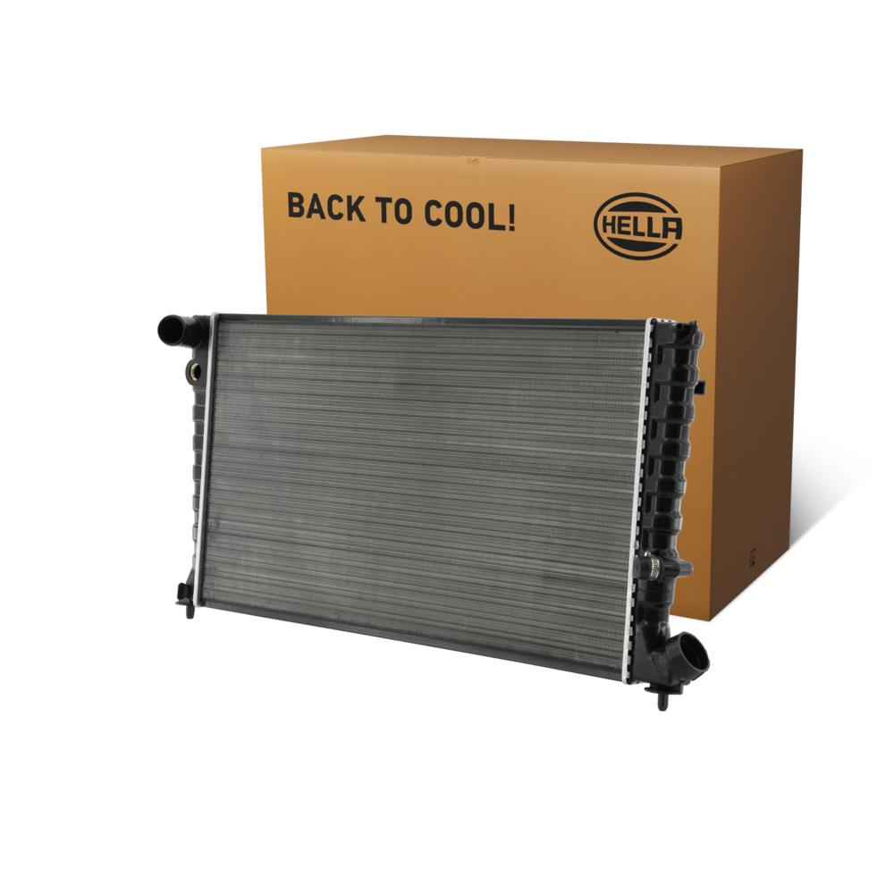 Hella Engine Coolant Radiator 8MK366302-021