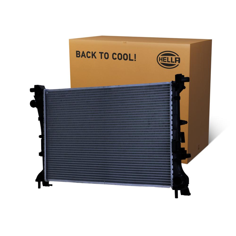Hella Engine Coolant Radiator 8MK366300-331