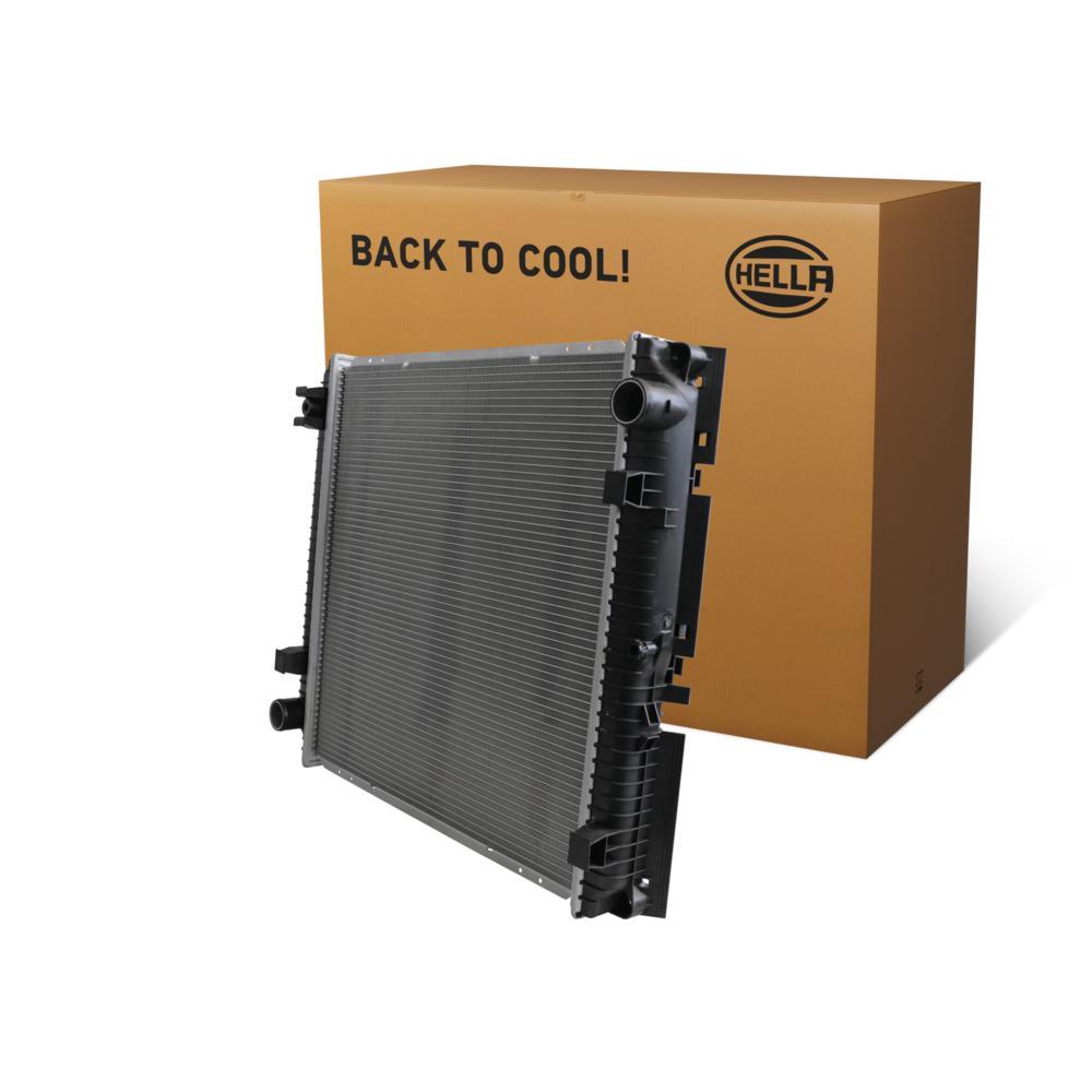 Hella Engine Coolant Radiator 8MK366301-161