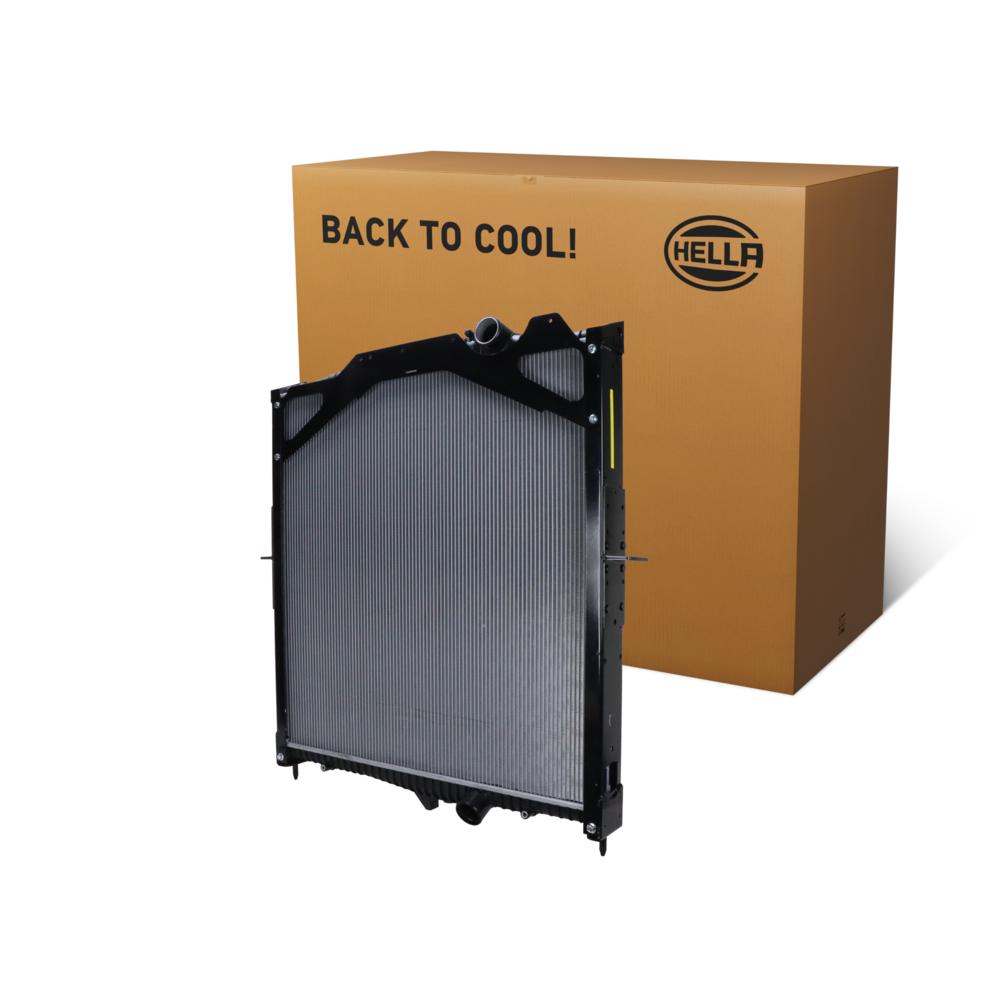Hella Engine Coolant Radiator 8MK366300-041